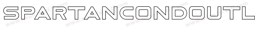 SpartanCondOutline R字体转换